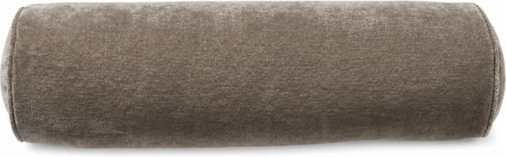 Betty Bolster Cushion Brown 18 cm x 60 cm color Brown