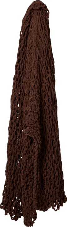 Kingham Knitted Throw Brunette - 170 x 130cm color Brunette