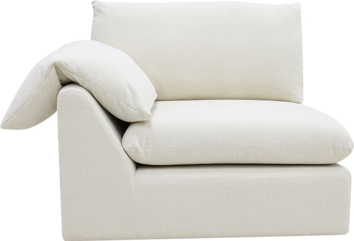 Ludlow Tribute Shell Left Arm Facing Chair Module color Tribute Shell