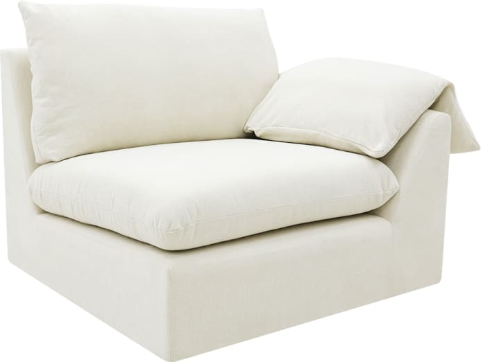 Ludlow Tribute Shell Right Arm Facing Chair Module color Tribute Shell