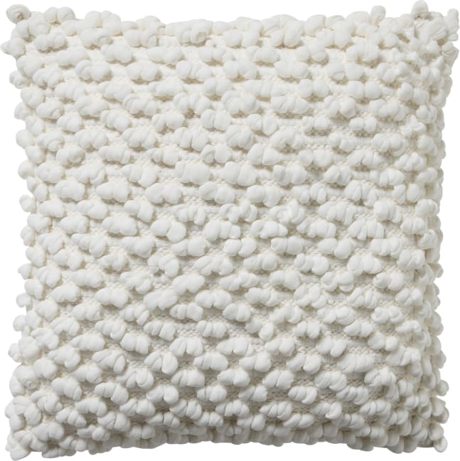 Lone Cushion White - 50cm x 50cm color White