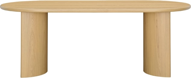Clairemont Light Oak Dining Table color Light Oak
