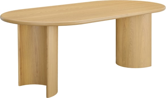 Clairemont Light Oak Dining Table color Light Oak