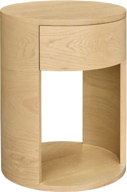 Pali Bedside Light Oak color Oak