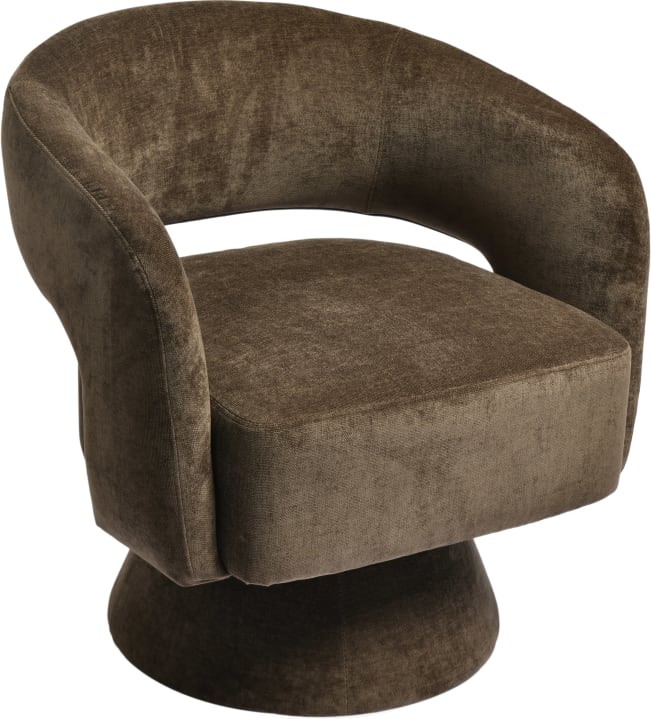 Notiva Accent Chair Muse Chocolate color Muse Chocolate
