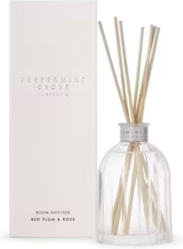 Peppermint Grove Room Diffusers Red Plum & Rose - 100ml 