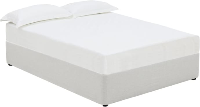 Leo Gas Lift Bed California Ivory color California Ivory