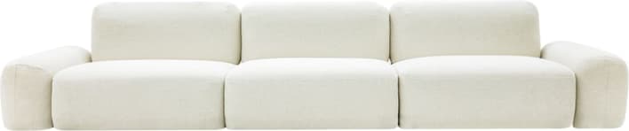 Beckett Noa Fog Modular Sofa - 3 Seater color Noa Fog