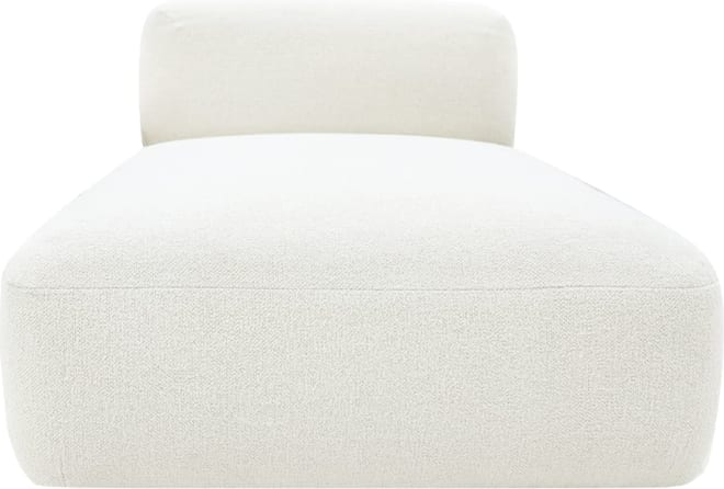Beckett Noa Fog Sofa Module Chaise color Noa Fog