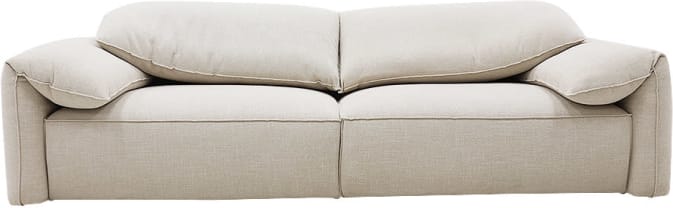 Clarence Santa Fe Sand Sofa - 4 Seater color Santa Fe Sand
