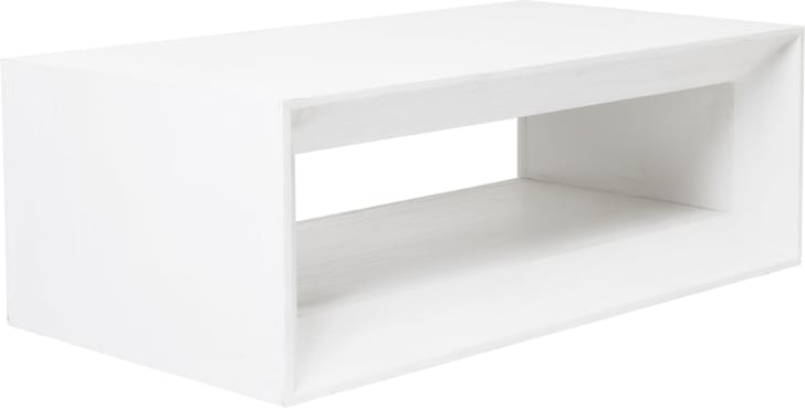 Balmain White Coffee Table color White