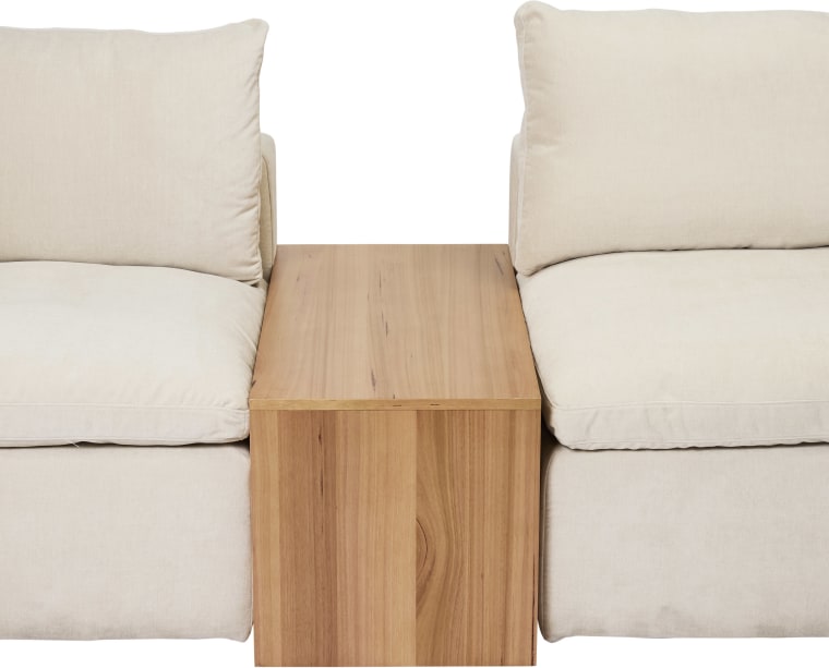 Brix Sofa Table Messmate color Natural