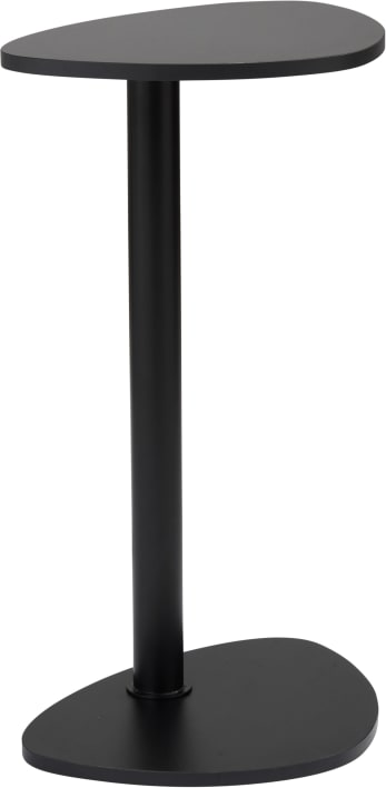 Shapes Black Triangular Sofa Table color Black