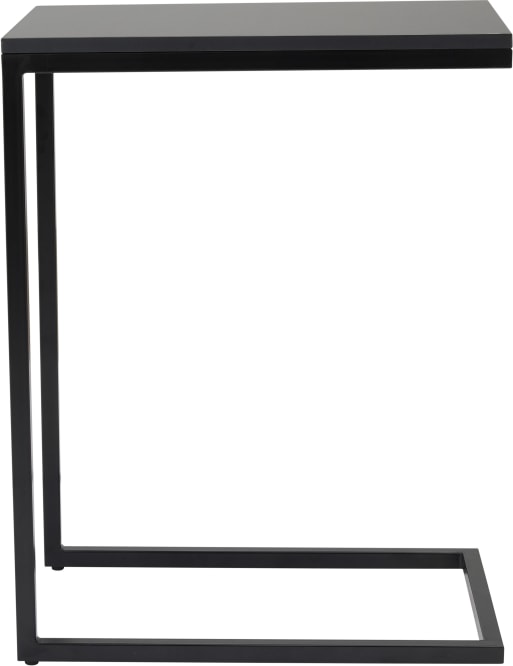 Shapes Black Rectangular Sofa Table color Black