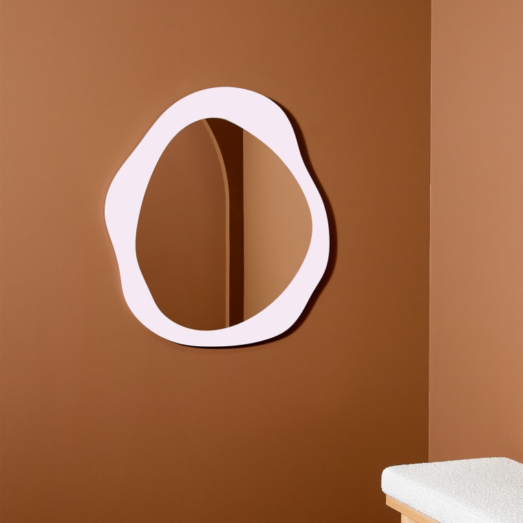 Aura Wall Mirror Lilac color Lilac