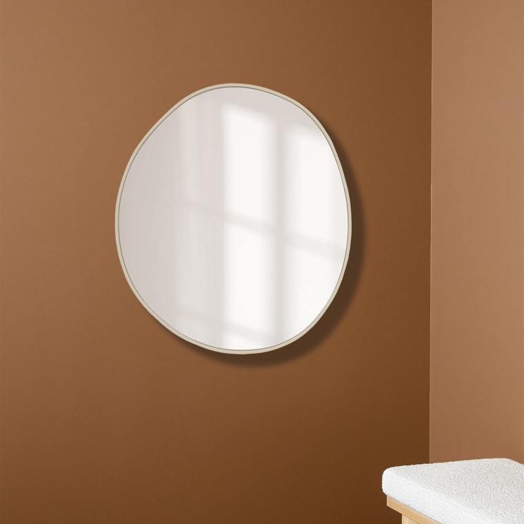 Organic Wall Mirror Sand color Sand