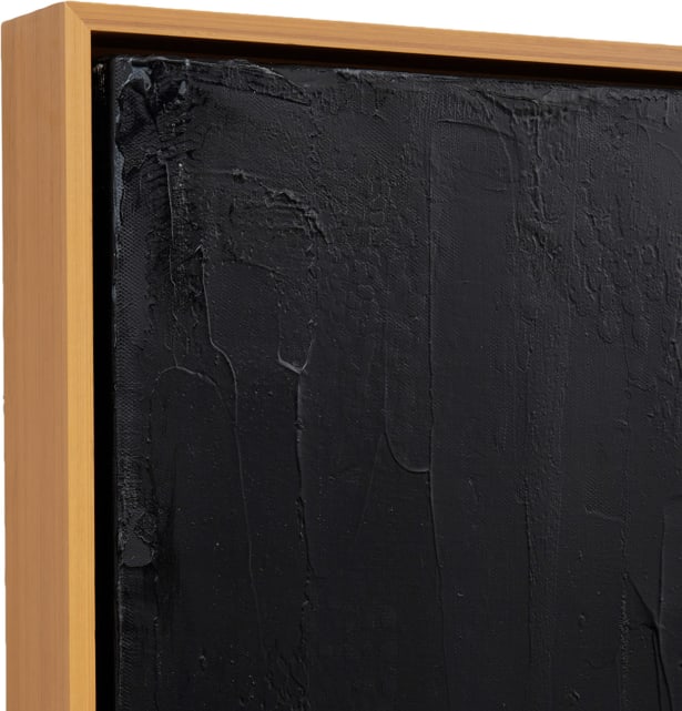 Adrift 2 Framed Painting Coal - 84cm x 104cm color Coal