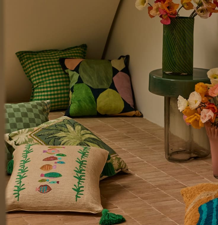 Bellini Cushion 50 cm x 50 cm color Sand