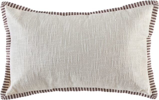 Barlow Natural Cushion 60 cm x 40 cm color Natural