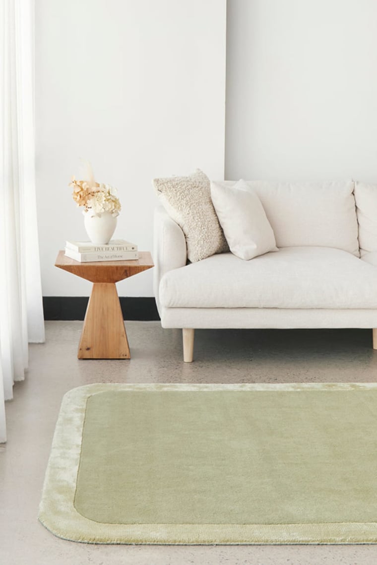 Hugo Floor Rug Sage color Sage