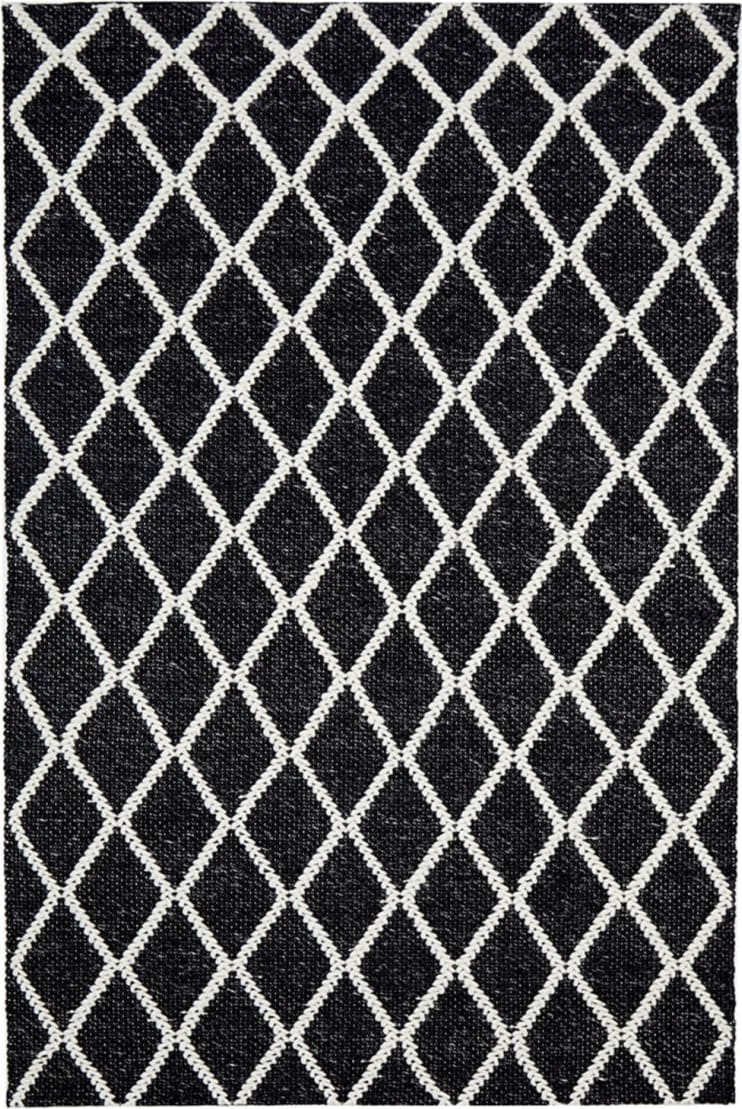 Huxley Floor Rug Black color Black