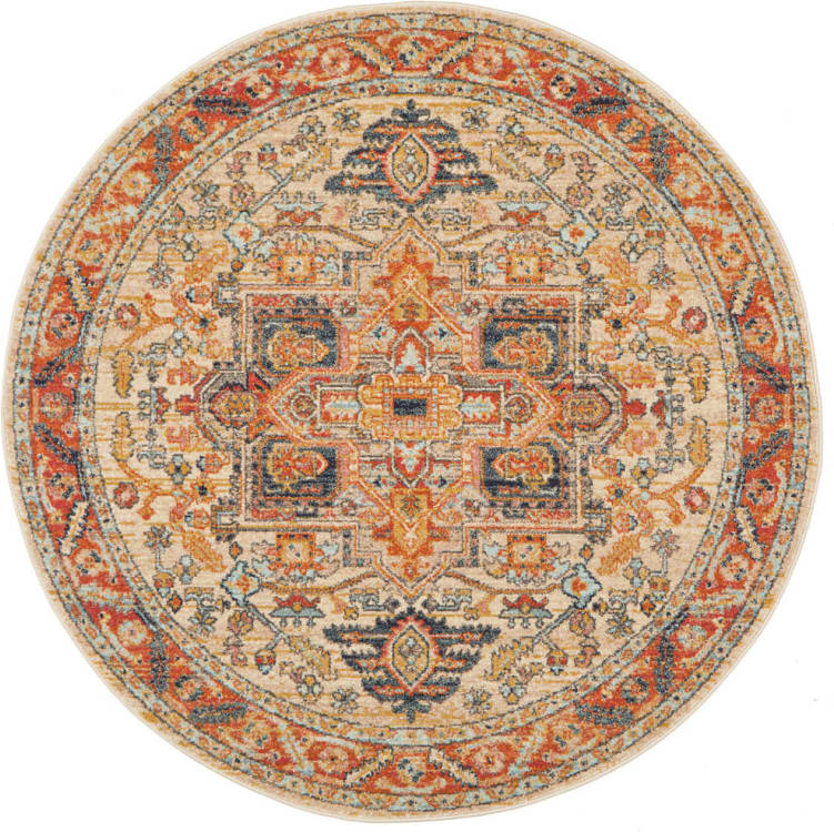 Legacy 850 Floor Rug Rust color Rust