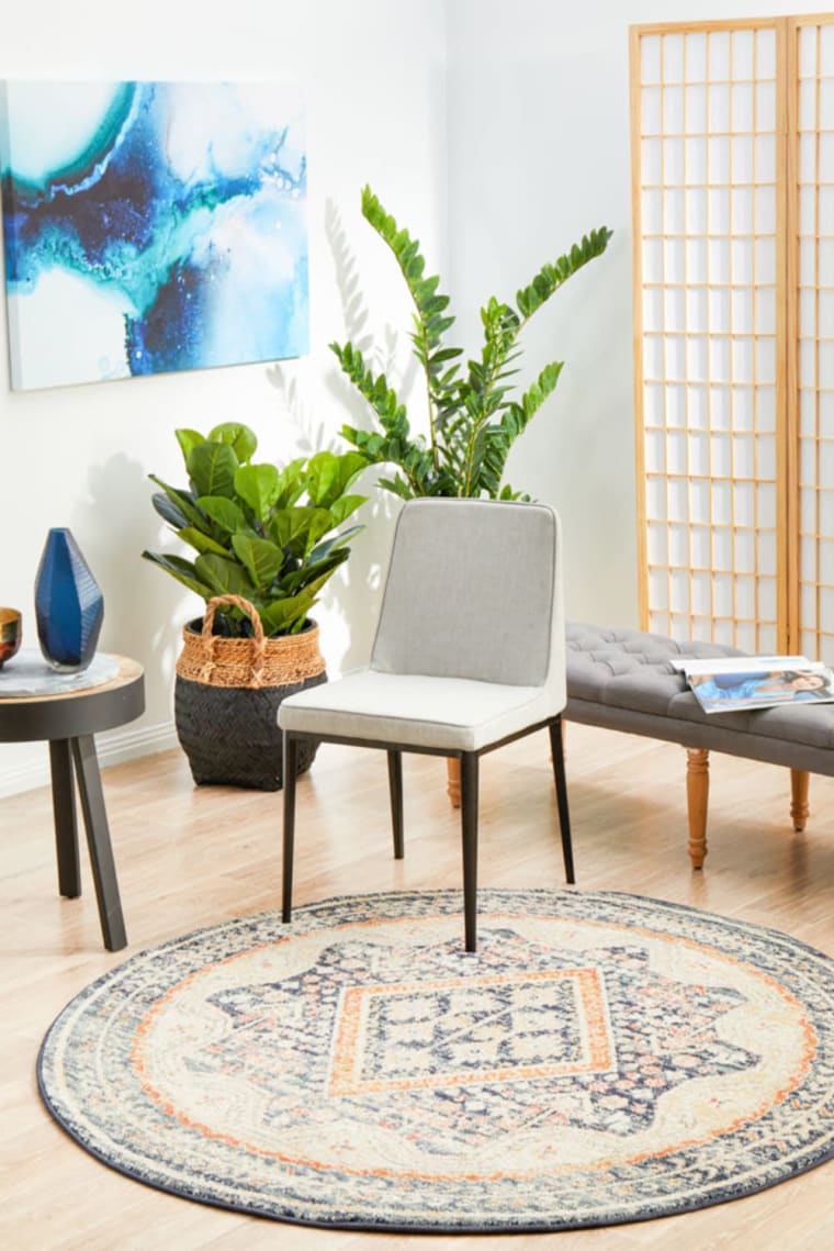 Legacy 863 Floor Rug Navy color Navy