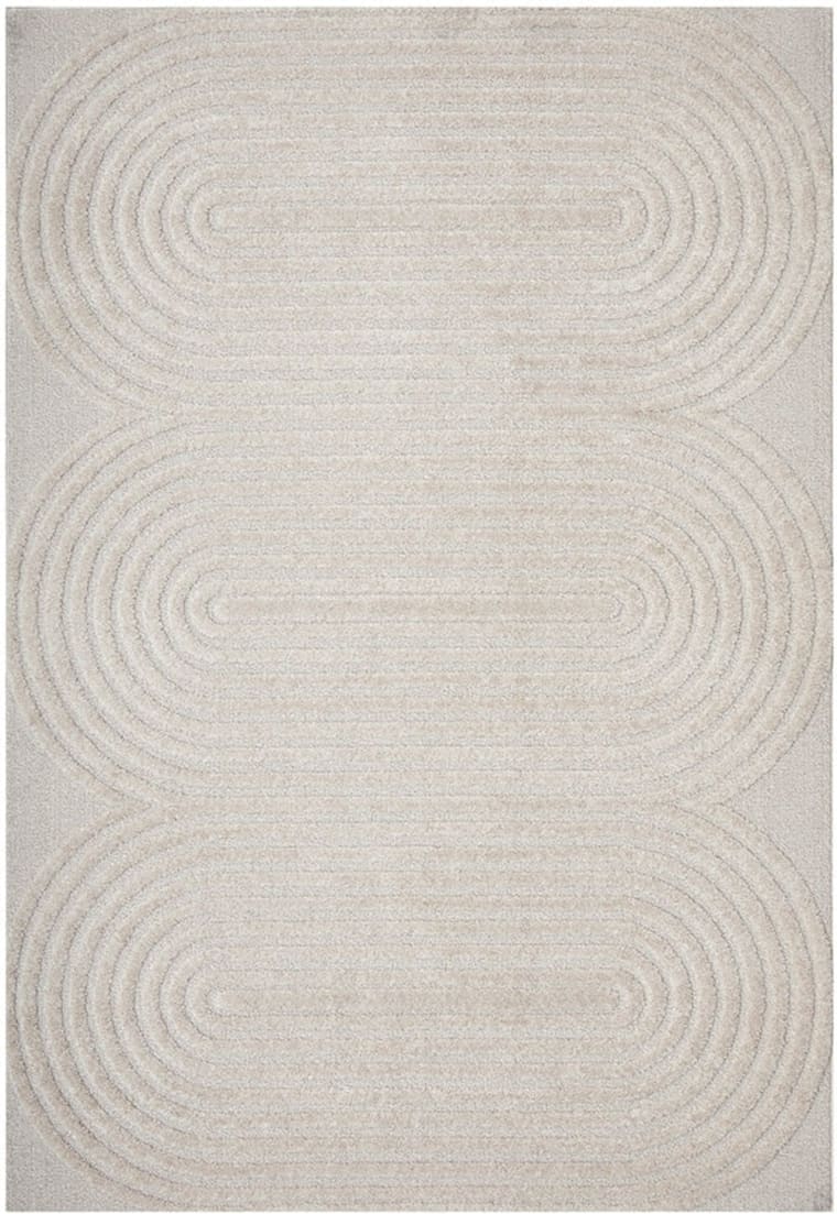 Lotus Carl Floor Rug Beige color Beige