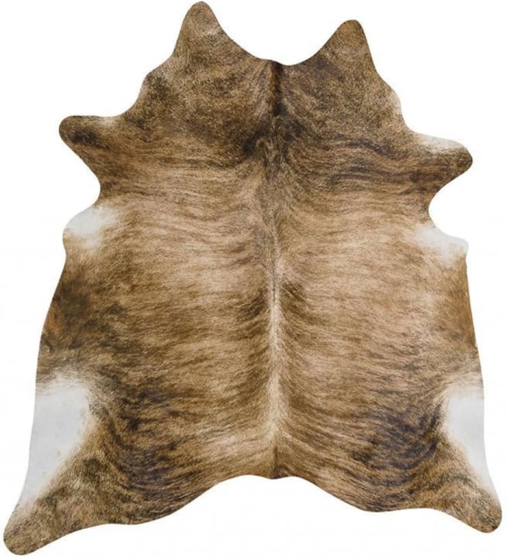 Premium Brazilian Cowhide Brindle 200 x 150cm color Brindle