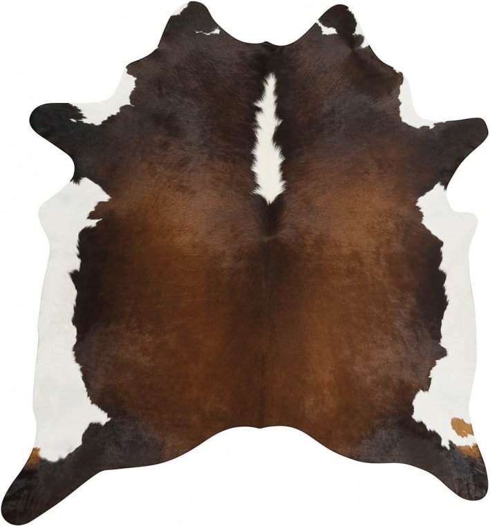 Premium Brazilian Cowhide Chocolate 200 x 150cm color Chocolate