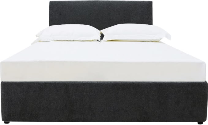 Havana Gas Lift Bed California Charcoal color California Charcoal