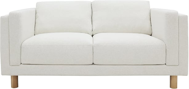 Hayes California Ivory Sofa - 2 Seater color California Ivory