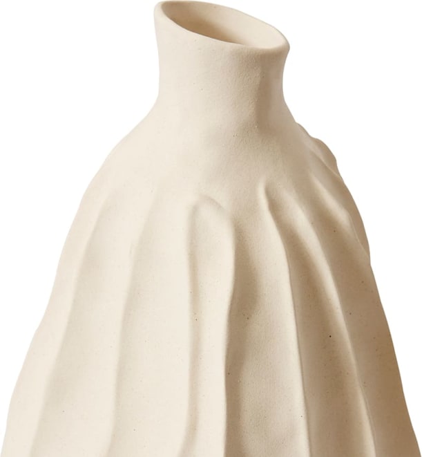 Jules Vase Ivory - 43CM color Ivory