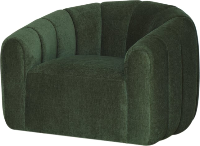 Newry Swivel Chair Muse Forest color Muse Forest