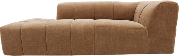 Lucello Tribute Chestnut Sofa Module Terminal Left color Tribute Chestnut