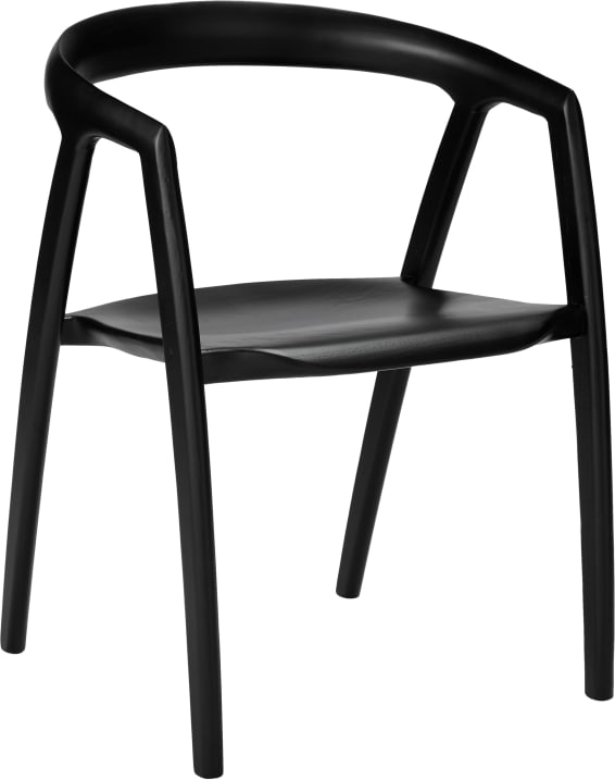 Petro Dining Chair Black color Black