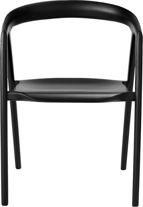 Petro Dining Chair Black color Black