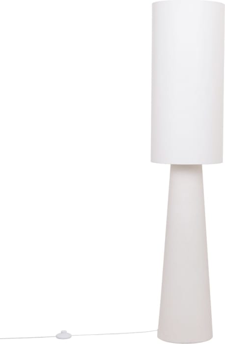 Hubert Floor Lamp Ceramic color White
