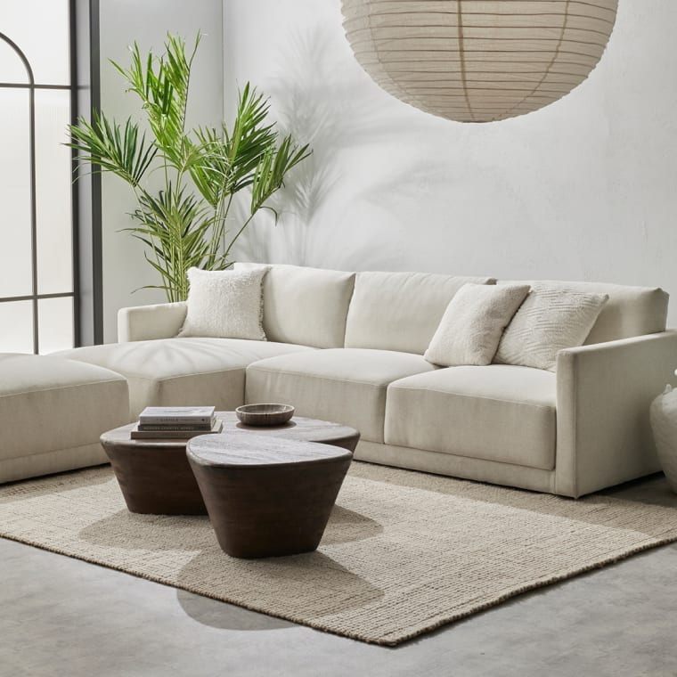 Cohen Umber Mango Wood Coffee Table color Umber