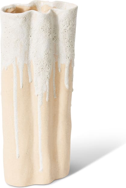 Brenya Vase - 12 x 10 x 30cm color White