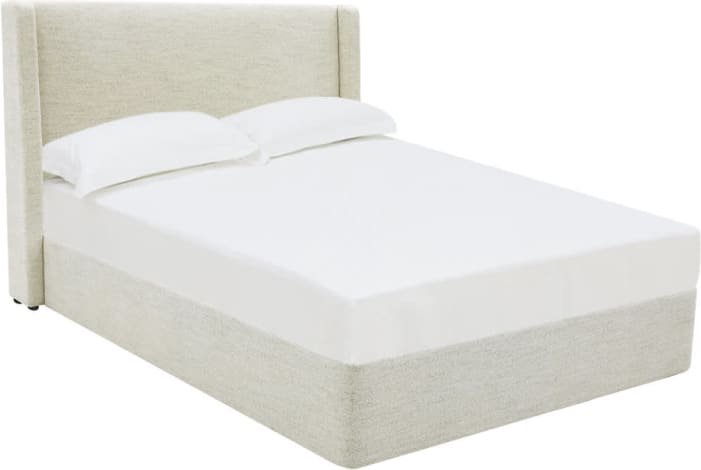 Wing Gas Lift Bed Avon Mineral color Avon Mineral