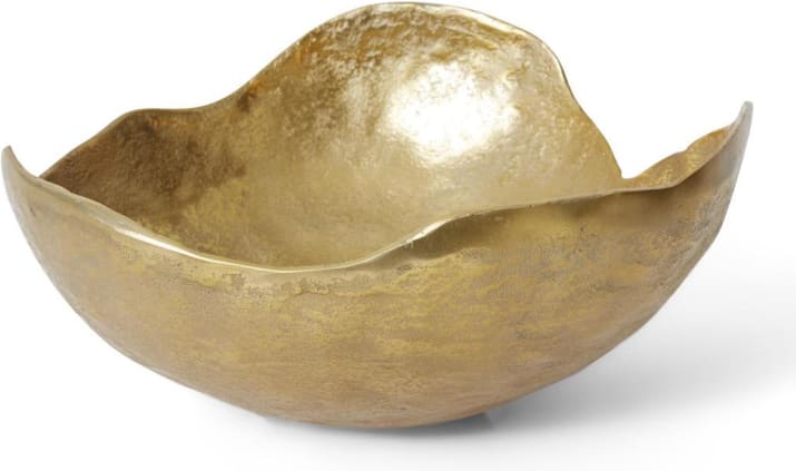 Decor Odina Bowl - 38 x 37 x 17cm color Gold