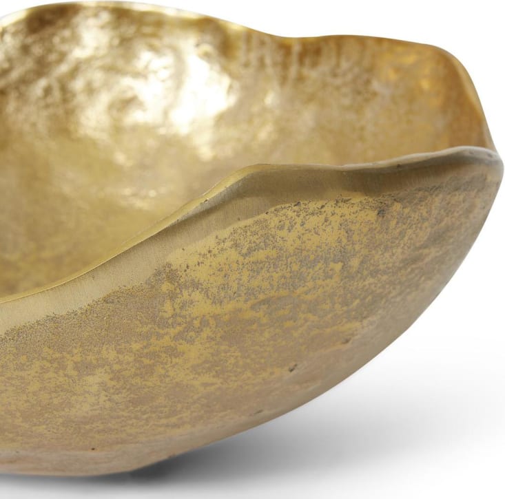 Decor Odina Bowl - 38 x 37 x 17cm color Gold