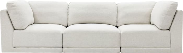 Emily Modular Sofa California Ivory - 3 Piece color California Ivory