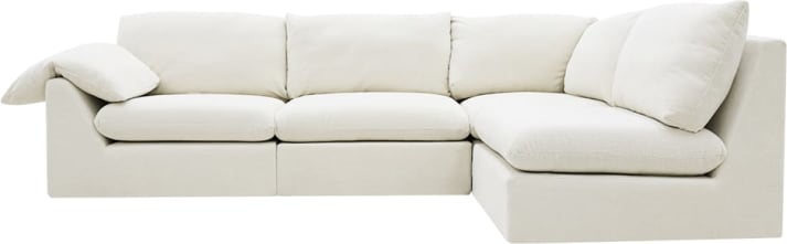 Ludlow Tribute Shell Sofa - 4 Seater RAF Terminal color Tribute Shell