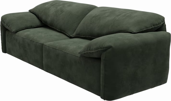 Clarence Muse Forest Sofa - 4 Seater color Muse Forest