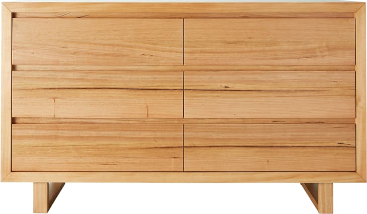 Clemence Dresser - 6 Drawer color Messmate