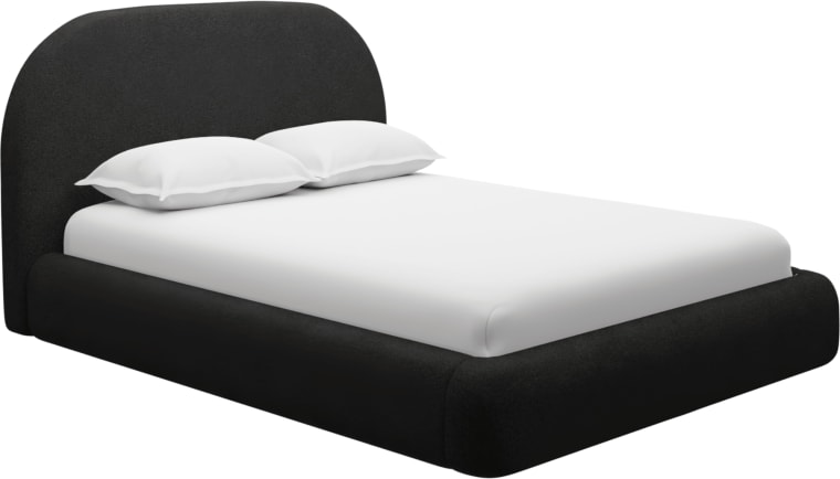 Capri Gas Lift Bed California Charcoal color California Charcoal