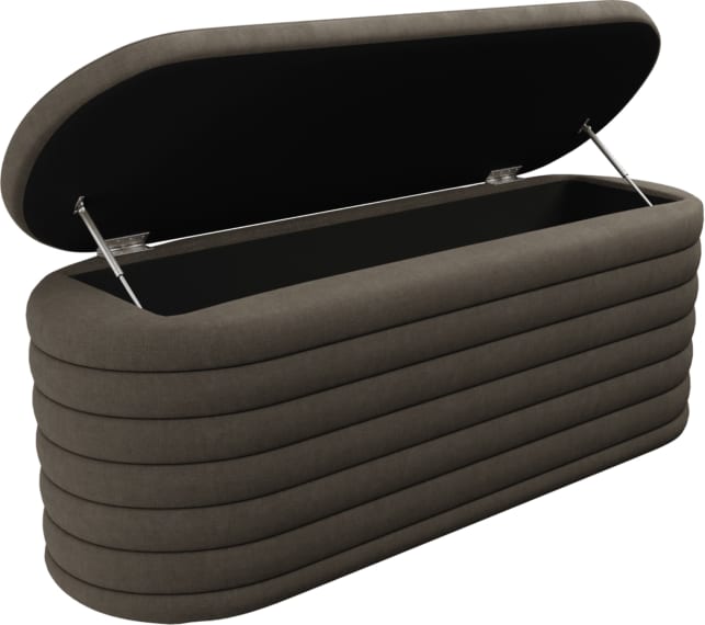 Topia Blanket Box Muse Mink color Muse Mink