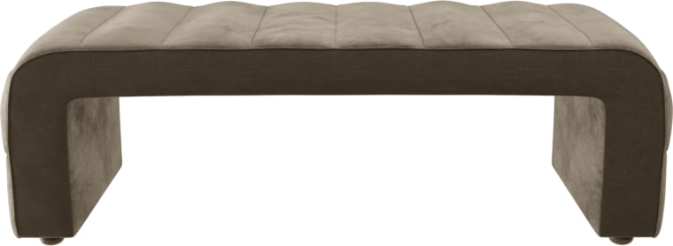 Maeve Bench Tribute Walnut color Tribute Walnut